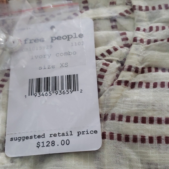 NWT Free People kenny jumpsuit - Picture 6 of 6